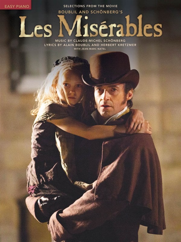 HAL LEONARD BOUBLIL AND SCHONBERG LES MISERABLES EASY PIANO SELECTIONS FROM MOVIE - PIANO SOLO