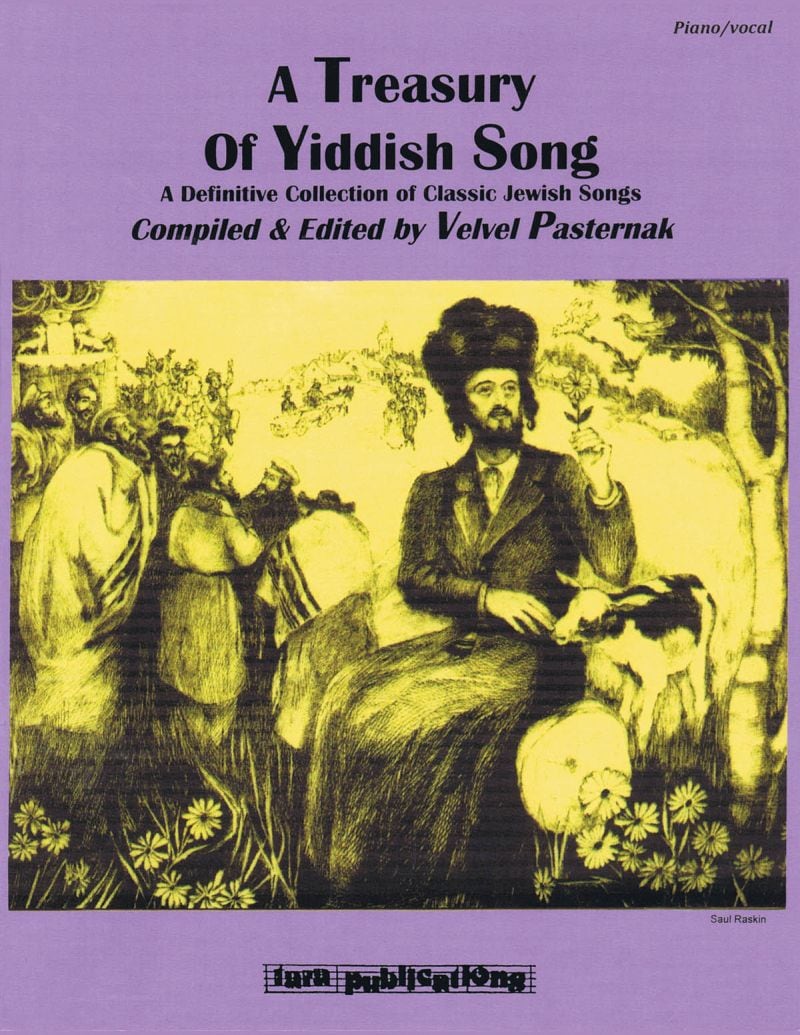 HAL LEONARD A TREASURY OF YIDDISH SONG - PVG