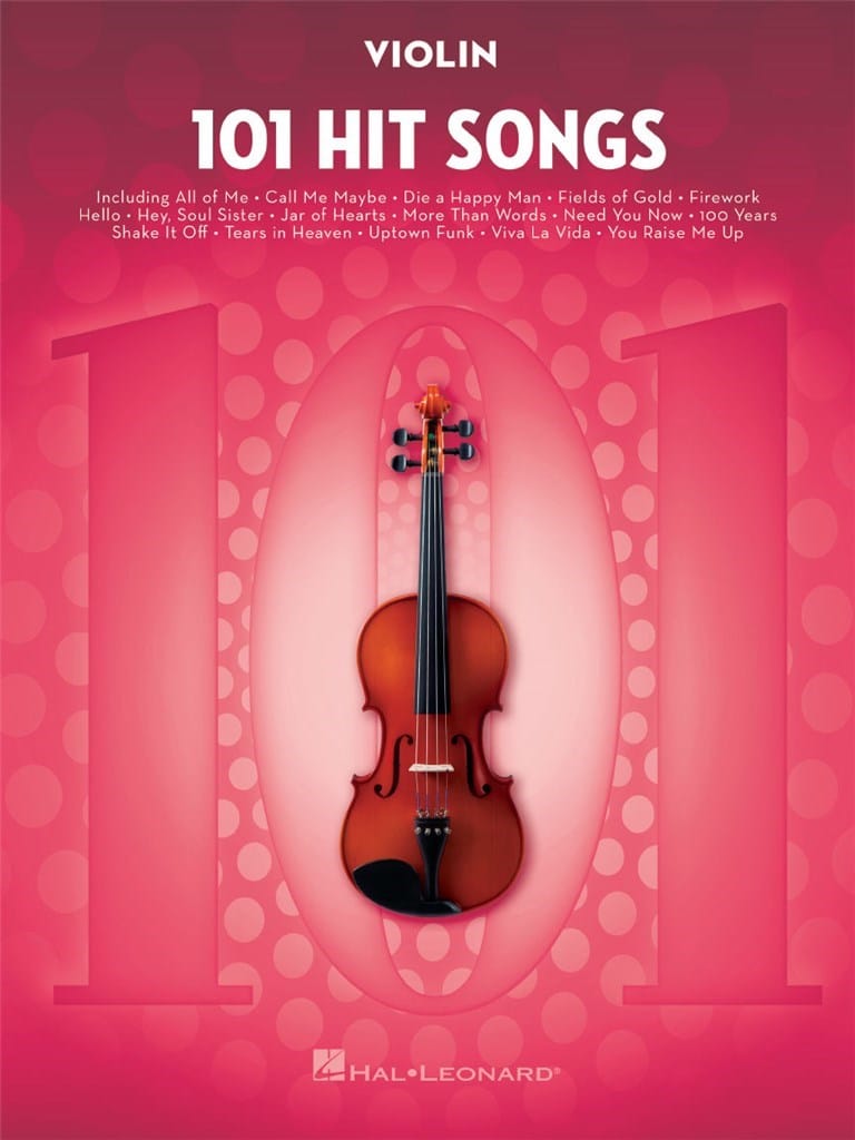 HAL LEONARD 101 HIT SONGS - VIOLON