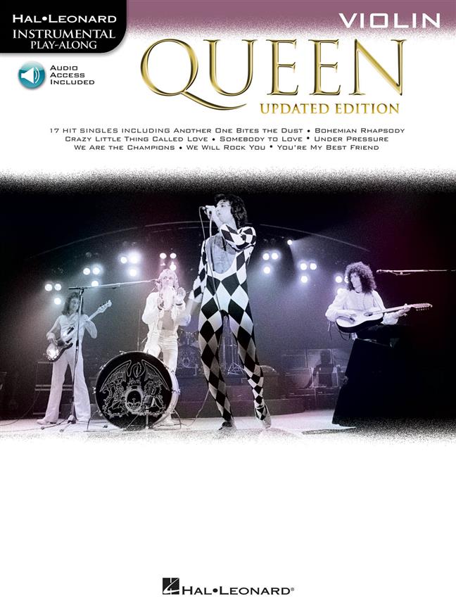 HAL LEONARD QUEEN - VIOLIN HAL LEONARD INSTRUMENTAL PLAY ALONG