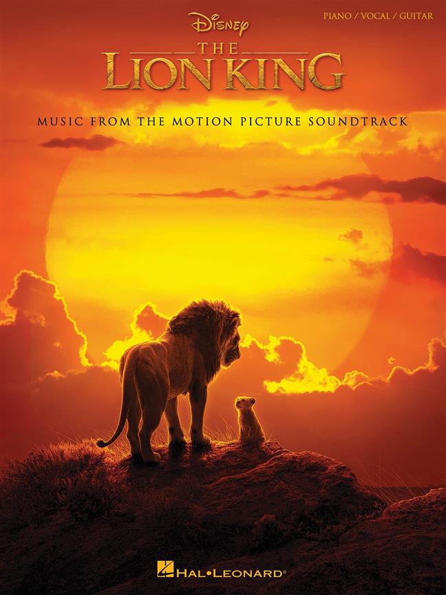 HAL LEONARD THE LION KING (2019) - PVG