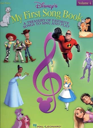 HAL LEONARD DISNEY MY FIRST SONG BOOK EASY PIANO VOL.4