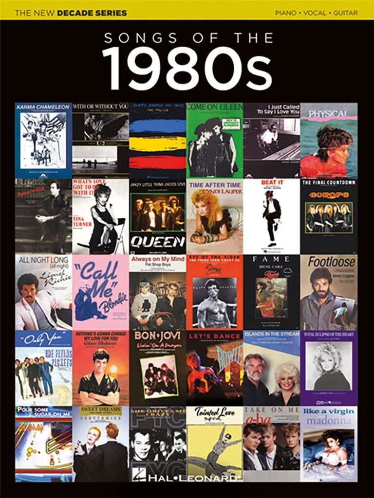 HAL LEONARD THE NEW DECADE SERIES: SONGS OF THE 1980S