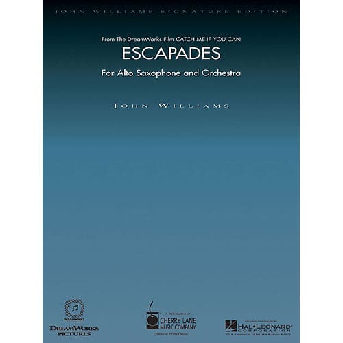 HAL LEONARD WILLIAMS JOHN - ESCAPADES - SAX ALTO / PIANO