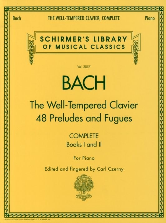 HAL LEONARD J.S. BACH THE WELL-TEMPERED CLAVIER COMPLETE - PIANO SOLO