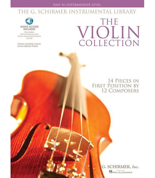 SCHIRMER VIOLIN COLLECTION + MP3, EASY TO INTERMEDIATE LEVEL