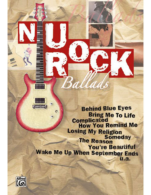 ALFRED PUBLISHING NU ROCK BALLADS - GUITAR TAB