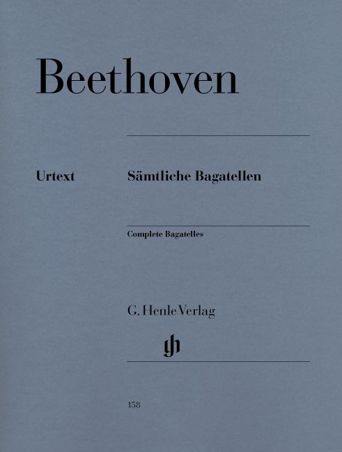 HENLE VERLAG BEETHOVEN L.V. - COMPLETE BAGATELLES - PIANO