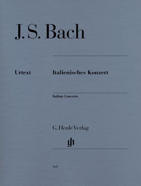 HENLE VERLAG BACH J.S. - ITALIAN CONCERTO BWV 971