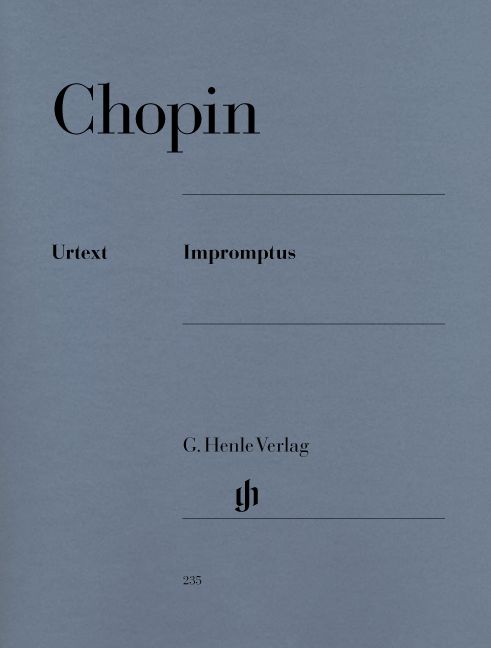 HENLE VERLAG CHOPIN F. - IMPROMPTUS