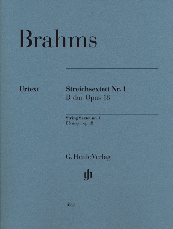 HENLE VERLAG BRAHMS J. - STRING QUARTET N°1 Bb MAJOR OP.18