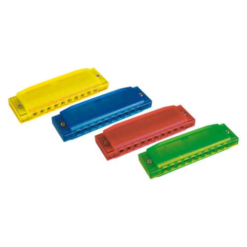 HOHNER HAPPY COLOR 10 LOCHER C DO - 4 VERSCHIEDENE FARBEN