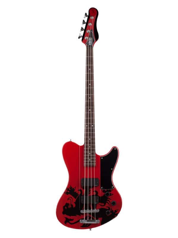 SCHECTER ULTRA SIMON GALLUP SIGNATURE RED