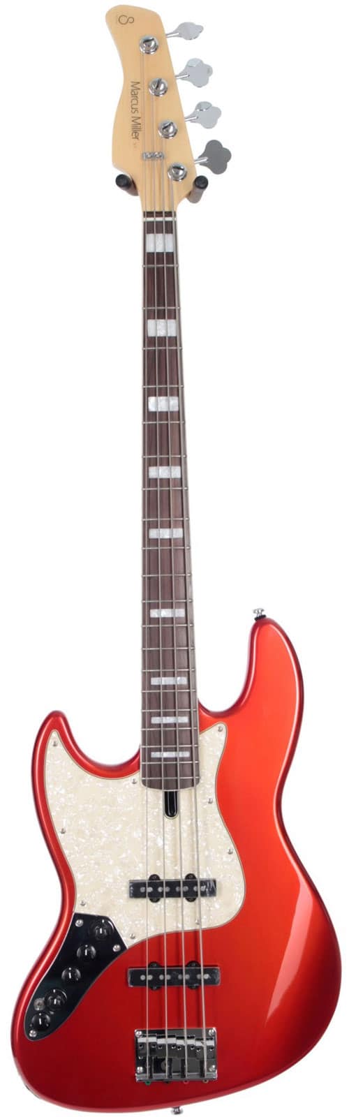 SIRE MARCUS MILLER V7 ALDER-4 LH BMR V2 BRIGHT METALLIC RED LH