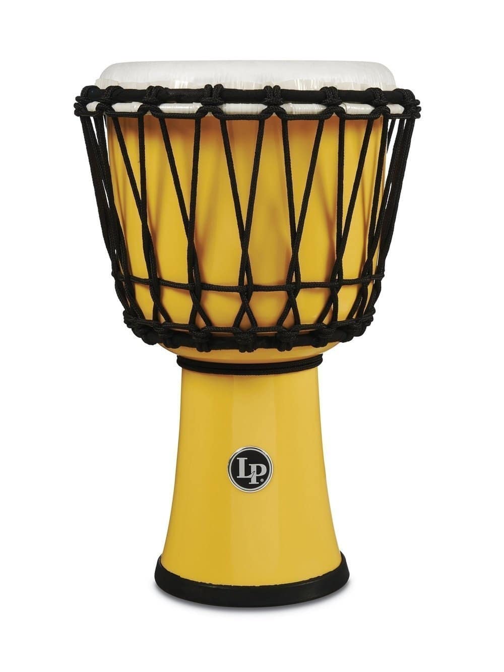 LP LATIN PERCUSSION LP1607YL DJEMBE WORLD 7-INCH ROPE TUNED CIRCLE GELB