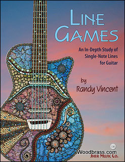 SHER MUSIC RANDY VINCENT - LINE GAMES - AN IN DEPTH STUDY OF SINGLE-NOTE LINES FOR GUITAR 