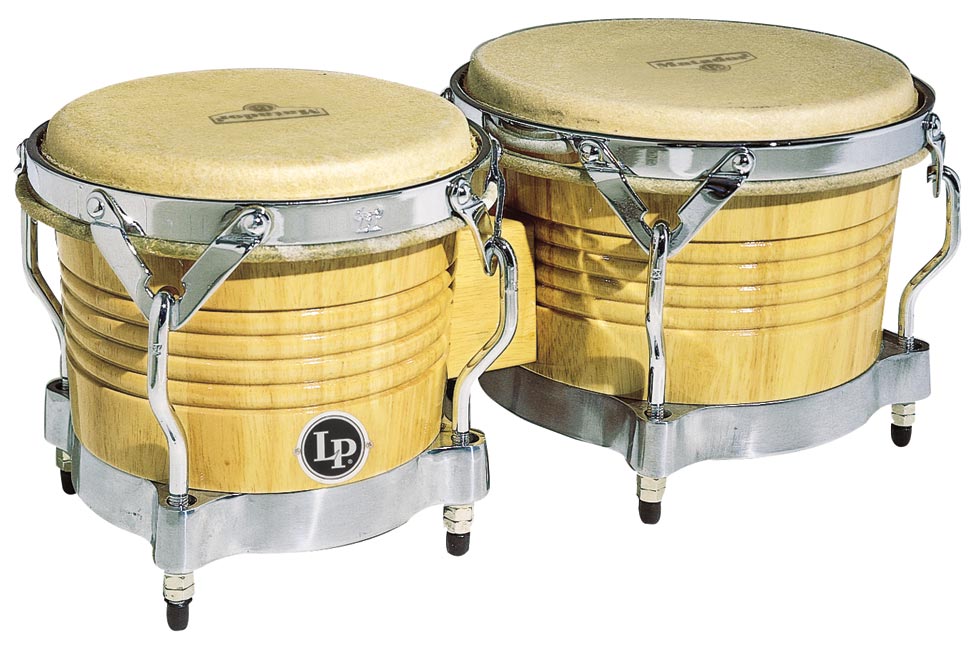 LP LATIN PERCUSSION M201/AWC - BONGOS MATADOR NATURAL 