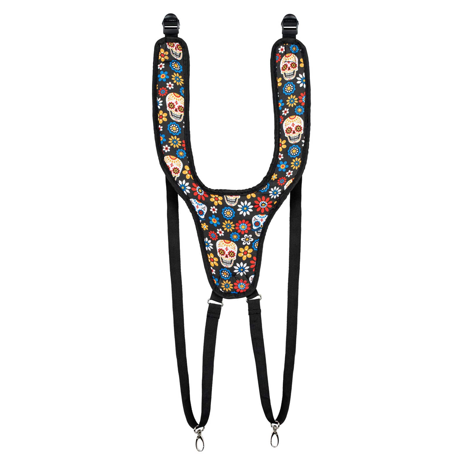 MEINL PERCUSSION DESIGNER DJEMBE STRAP, DAY OF THE DEAD