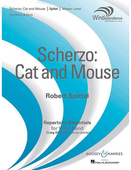BOOSEY & HAWKES SPITTAL R. - SCHERZO: CAT AND MOUSE - ENSEMBLE CUIVRES