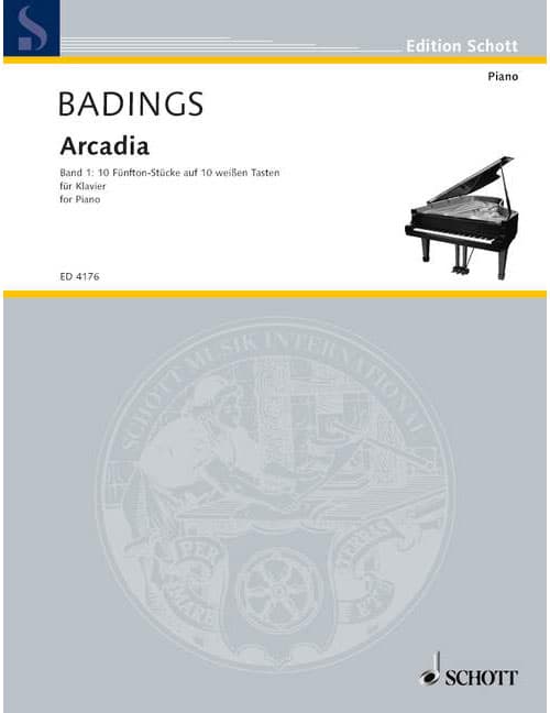 SCHOTT BADINGS HENK HERMAN - ARCADIA BAND 1 - PIANO