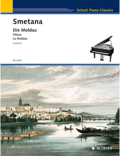 SCHOTT SMETANA FRIEDRICH - THE MOLDAU - PIANO