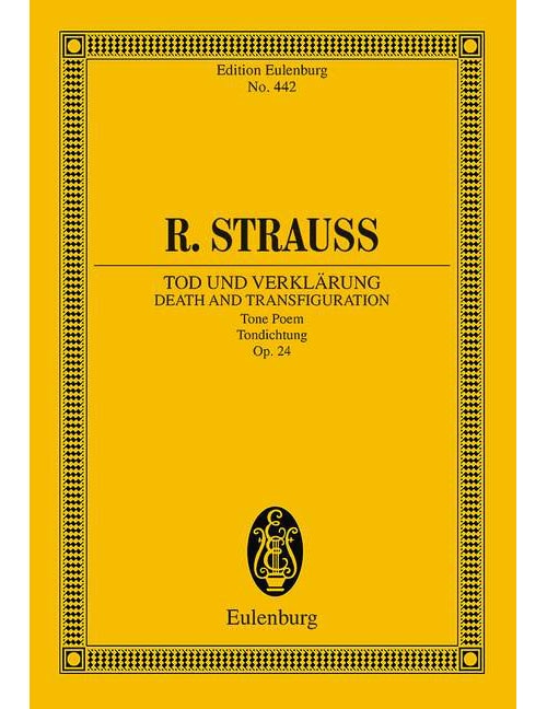 EULENBURG STRAUSS RICHARD - DEATH AND TRANSFIGURATION OP. 24 - ORCHESTRA