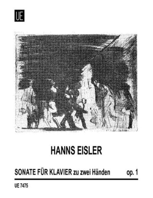UNIVERSAL EDITION EISLER HANNS - SONATE OP.1 - PIANO