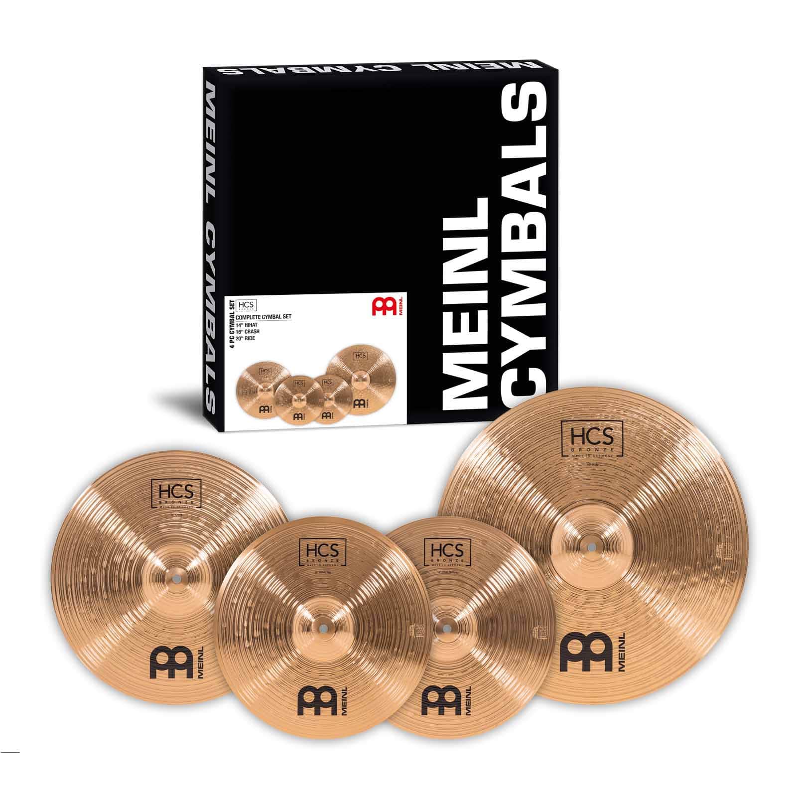 MEINL PACK HCS BRONZE 14/16/20