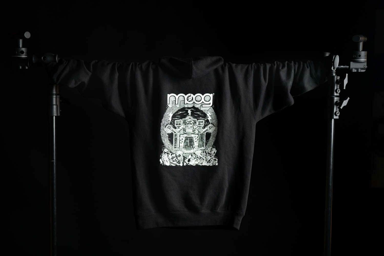 MOOG MOOG ROBOT PULLOVER HOODIE MEDIUM