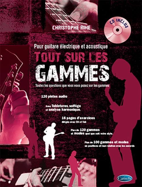 CARISCH RIME CHRISTOPHE - TOUT SUR LA GUITARE BLUES + CD 