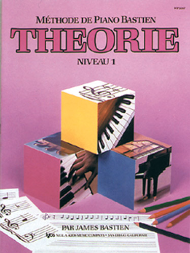 CARISCH BASTIEN JAMES - METHODE DE PIANO BASTIEN THEORIE NIVEAU 1 - PIANO