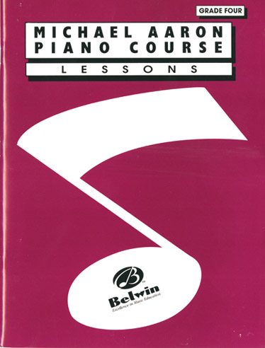 BELWIN AARON MICKAEL - PIANO COURSE LESSONS GRADE 4 - PIANO