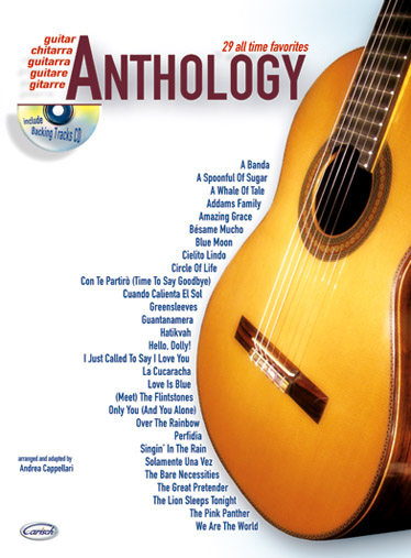 CARISCH CAPPELLARI A. - ANTHOLOGY VOL.1 + CD - GUITARE