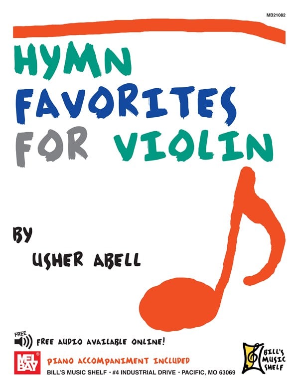 MEL BAY ABELL USHER - HYMN FAVORITES- VIOLIN