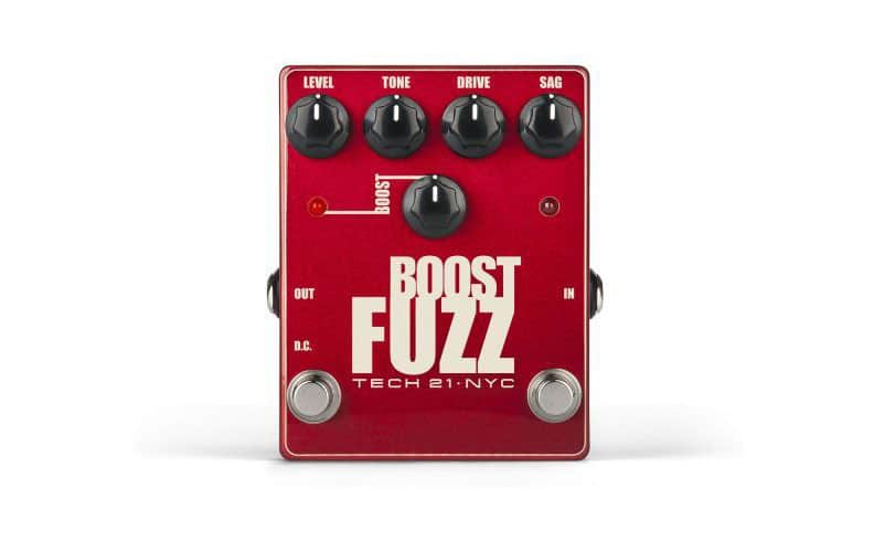 TECH21 BOOST FUZZ METALLIC EFFECT FOR GUITAR - REFURBISHED