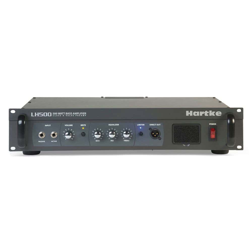 HARTKE LH500 500W/4 OHMS AMP HEAD 2U RACK 2U