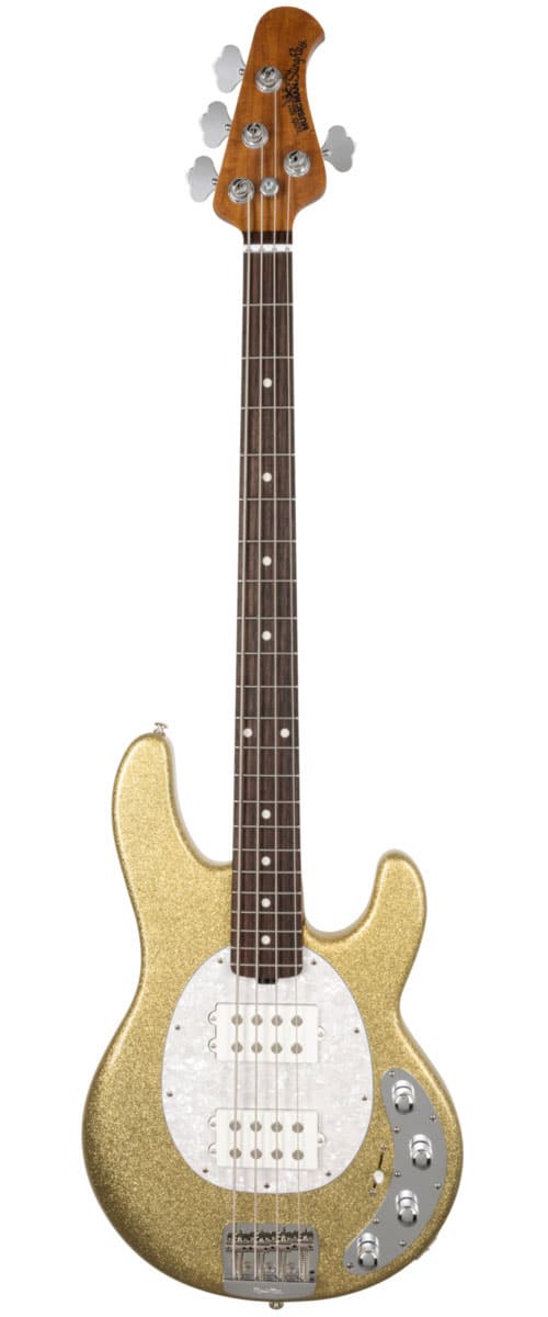 MUSIC MAN STINGRAY SPECIAL HH - GENIUS GOLD - ROASTED MAPLE/ROSEWOOD - WHITE PG - CHROME