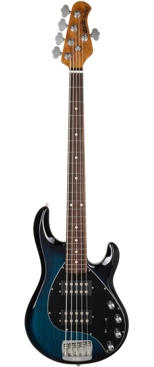 MUSIC MAN STINGRAY SPECIAL 5 HH - PACIFIC BLUE BURST - ROASTED MAPLE/ROSEWOOD - BLACK PG - CHROME