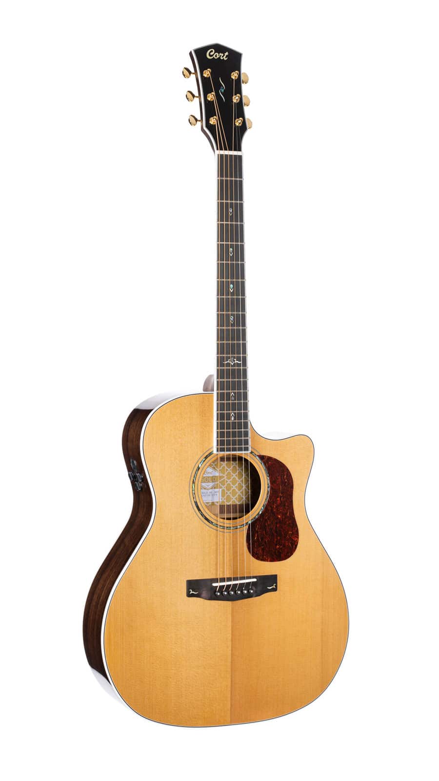 CORT GUITARE GOLD A8 NATUREL BRILLANT