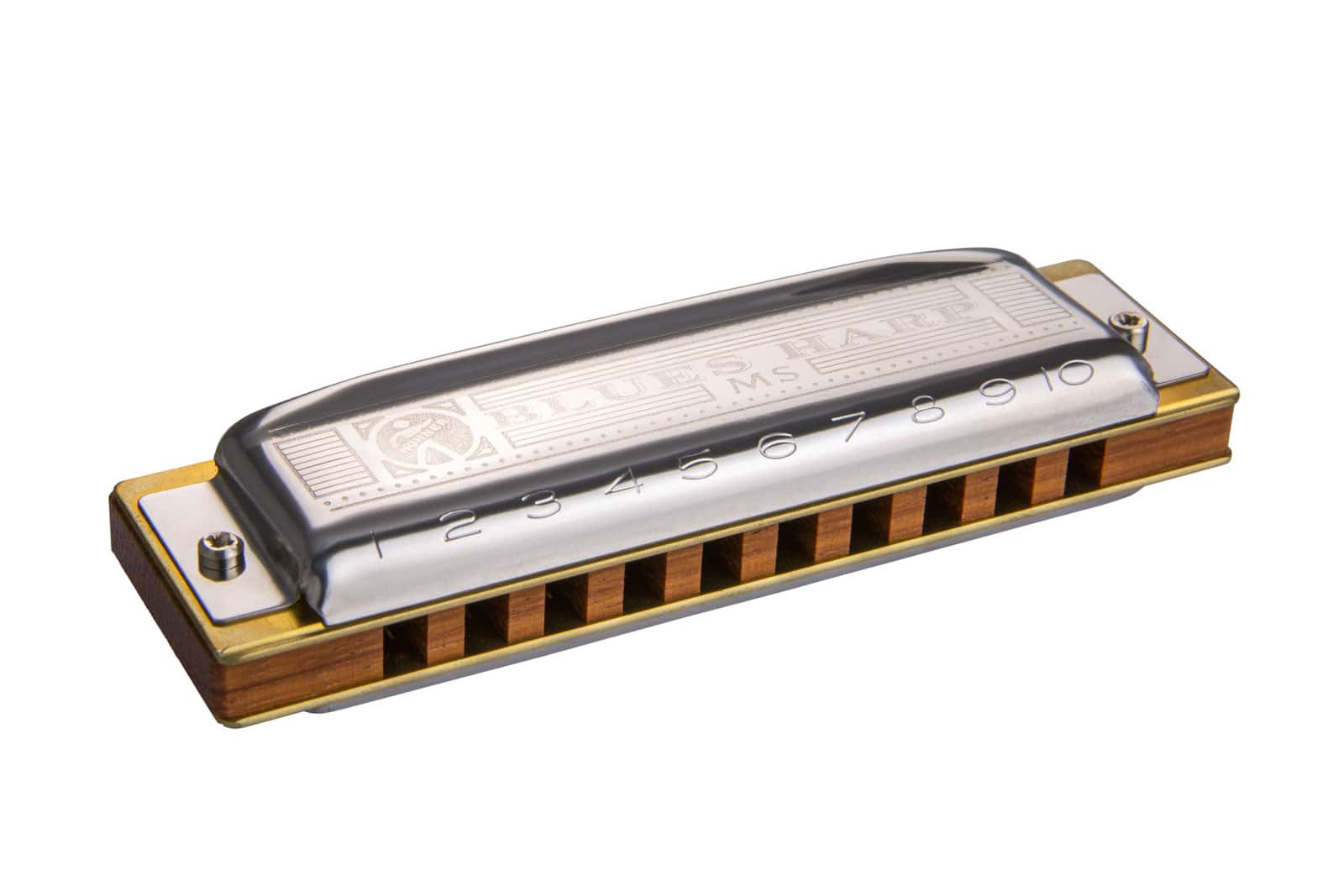 HOHNER DIATONISCHEN 532/20 MS BLAUS HARP 10 LOCHER AB LAB