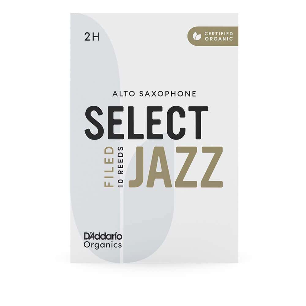 D'ADDARIO - RICO ORGANIC SELECT JAZZ 2H - SAXOPHONE ALTO (FR CUT)