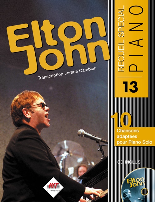 HIT DIFFUSION JOHN ELTON - SPECIAL PIANO N13 + CD