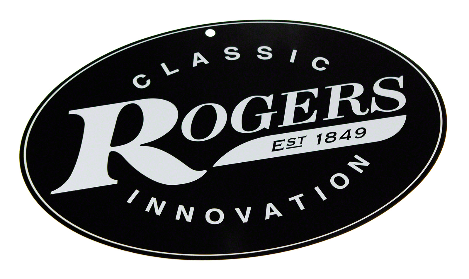 ROGERS DRUMS RA-RMLS LOGO METAL SIGN 30X20CM