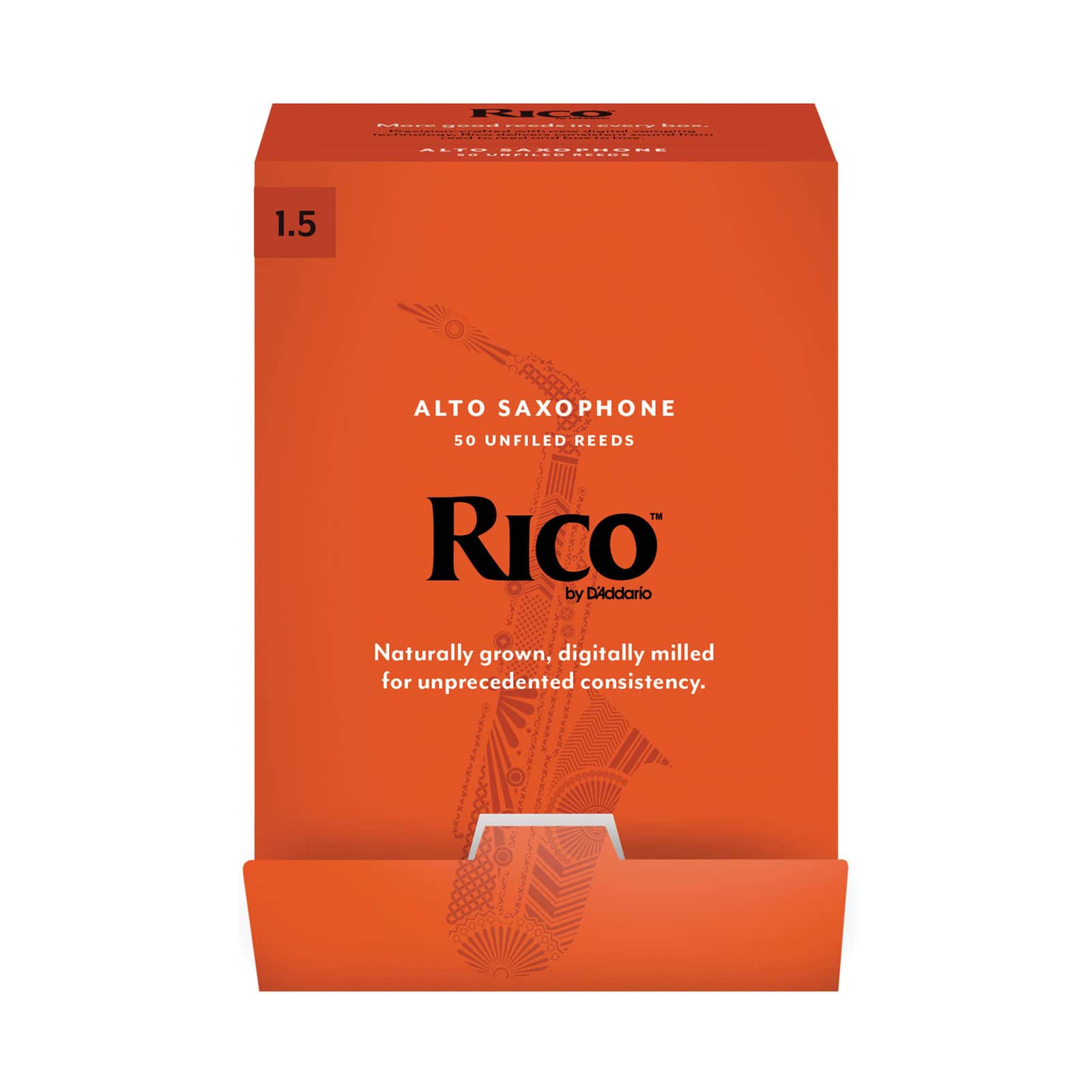 D'ADDARIO - RICO RJA0115-B50 - ALT-SAXOPHONE BLTTER RICO PAR - FORCE1,5 - BOX OF50