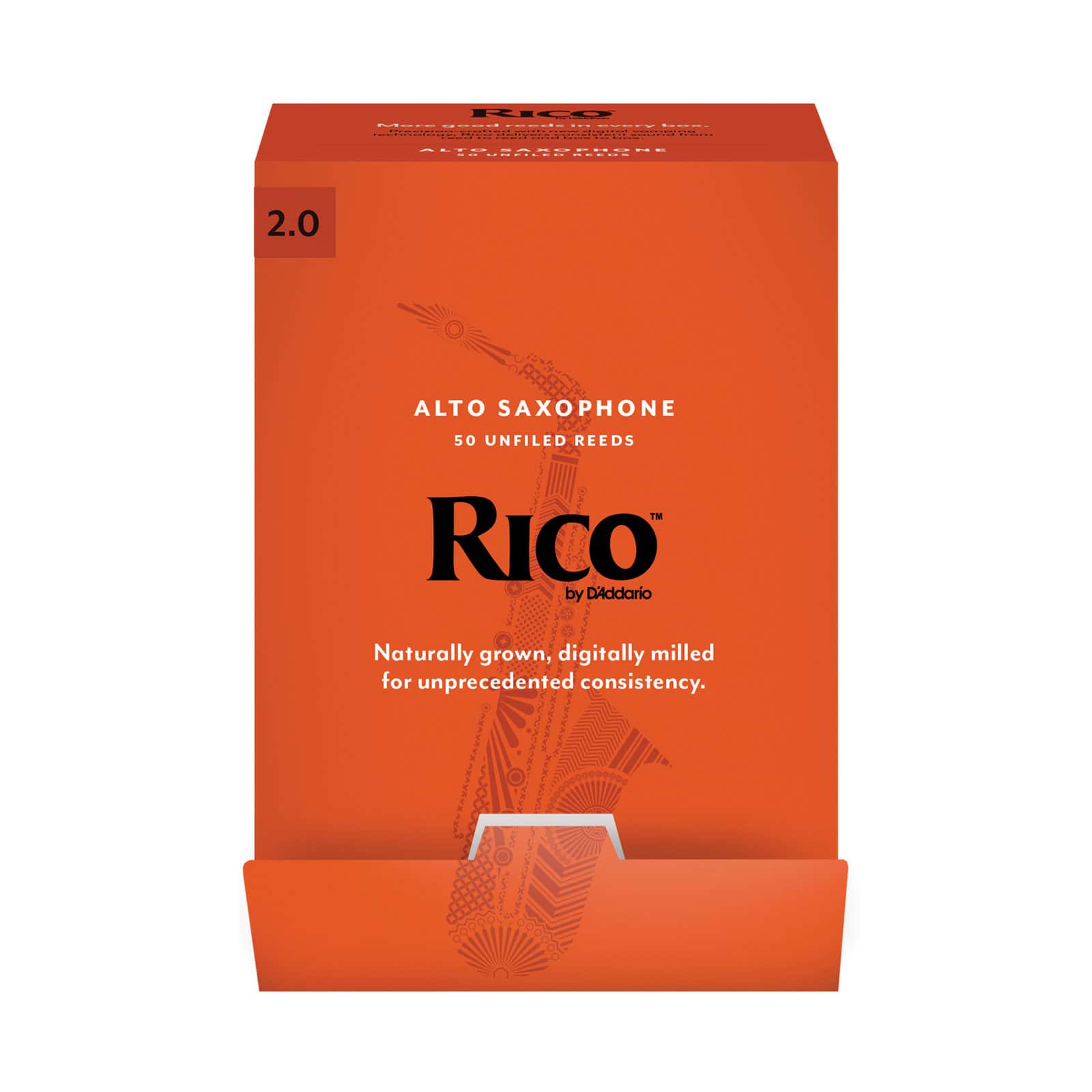 D'ADDARIO - RICO RJA0120-B50 - ALT-SAXOPHONE BLTTER RICO PAR - FORCE2 - BOX OF50