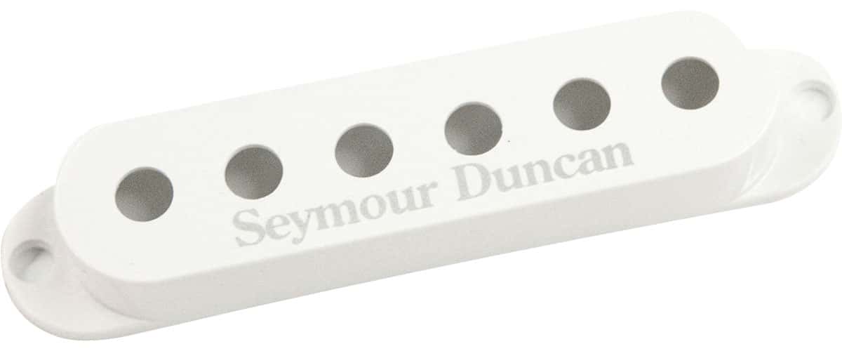 SEYMOUR DUNCAN S-COVER - 3 X COVER S BLACK AVEC LOGO