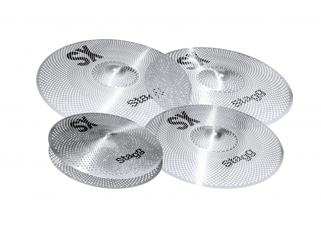 STAGG SXM SET SILENT CYMBAL SET FOR PRACTICE 14+16+18+20