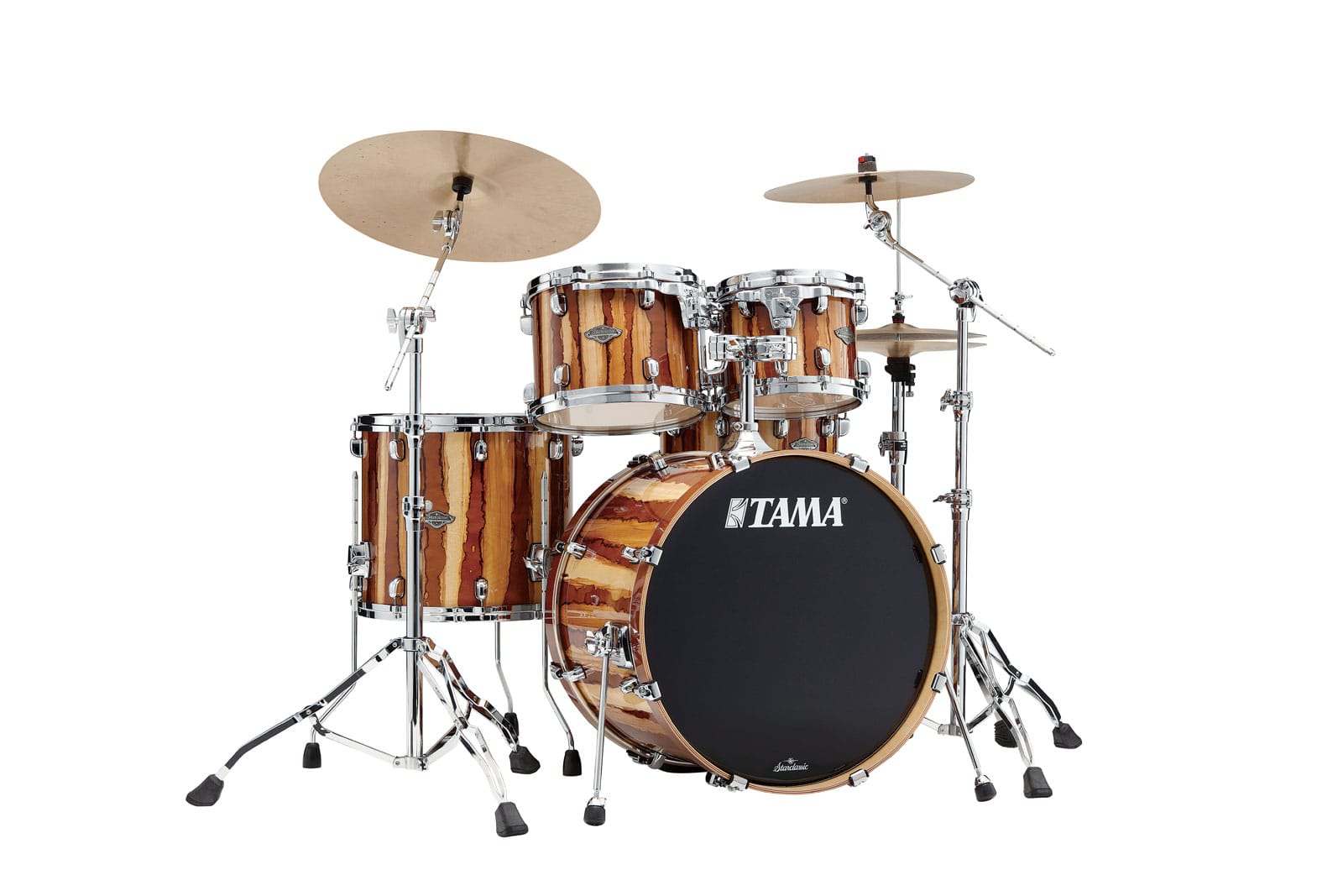 TAMA STARCLASSIC PERFORMER 4 SHELL STAGE 22 CARAMEL AURORA