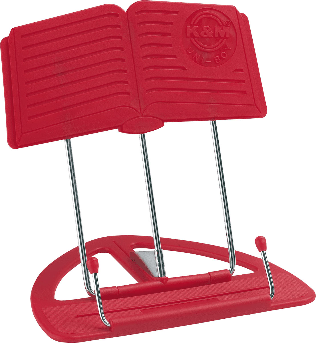 K&M PACK OF 12 RED UNIBOY MUSIC STAND