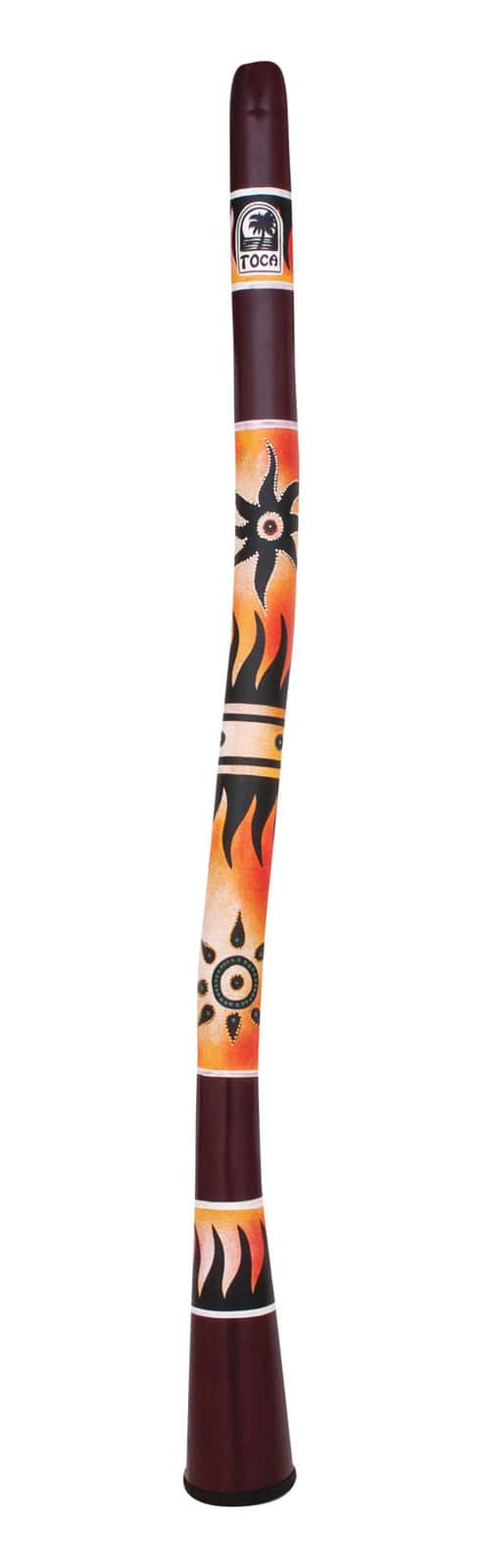 TOCA CURVED DIDGERIDOO - TRIBAL SUN DIDG-CTS